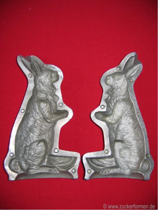 Hase aufrecht sitzend 2-teilig